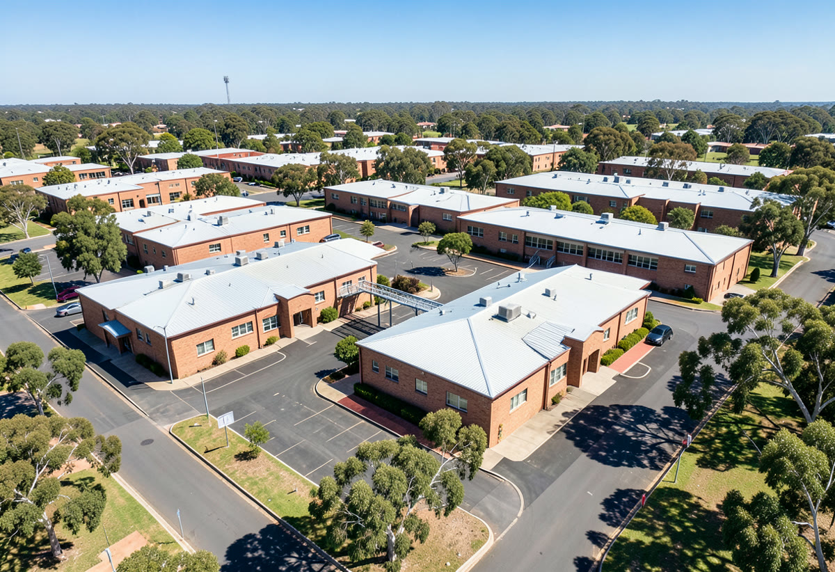 Government school campus roofs in Victoria